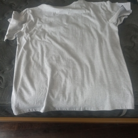 Russell Athletic Mens Size 2XL Russell Athletic Grey And Green Logo Crew Neck T - Picture 5 of 5